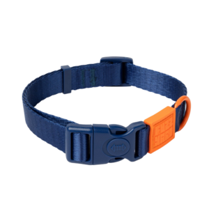 Fuzzyard Sugar Rush Dog Collar Tangerine Twist - small
