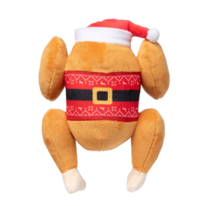 Fuzzyard Fairisle Turkey Plush Dog Toy - small