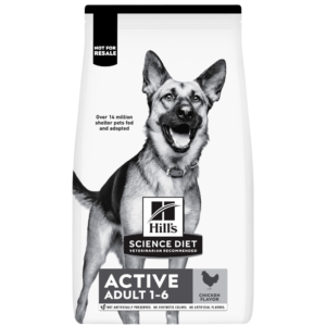 Hill's Science Diet Chicken Active Adult Dry Dog Food - 20kg