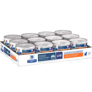 Hill's Prescription Diet Z/D Skin & Food Sensitivities Canned Cat Food - 24 x 156g