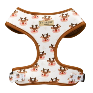Cocopup London Adjustable Dog Harness Ralphie Reindeer - Medium