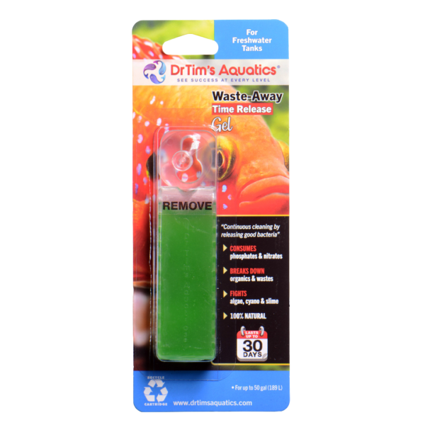 Dr Tims Aquatics Waste Away Gel For Freshwater Aquariums – up to 189L
