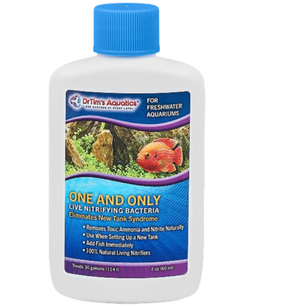 Dr Tims Aquatics One And Only Live Nitrifying Bacteria For Freshwater Aquariums – 60ml