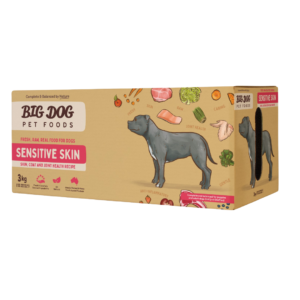 Big Dog Sensitive Skin Frozen Raw All Lifestages Dog Food - 3kg