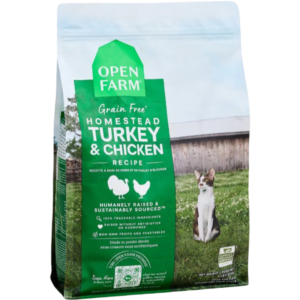 Open Farm Homestead Turkey & Chicken Grain Free All Lifestages Dry Cat Food - 3.6kg