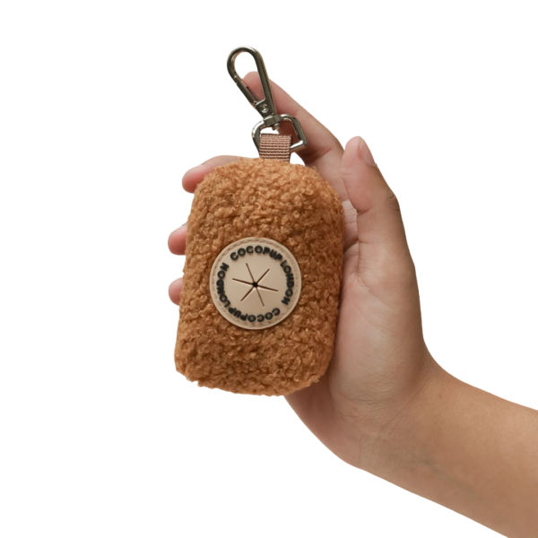 Cocopup London Dog Poop Bag Holder Teddy Paddington – One Size