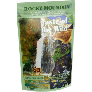 Taste Of The Wild Rocky Mountain All Lifestages Wet Cat Food Pouch - 12 x 85g