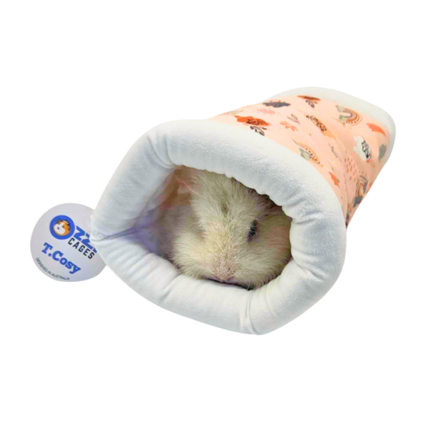 Ozzy Cages T Cosy Tunnel Earthchild Guinea Pig Soft Toy – One Size