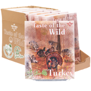 Taste Of The Wild Turkey & Duck with Fruit & Vegetables Adult Wet Dog Food Tray - 7 x 390g