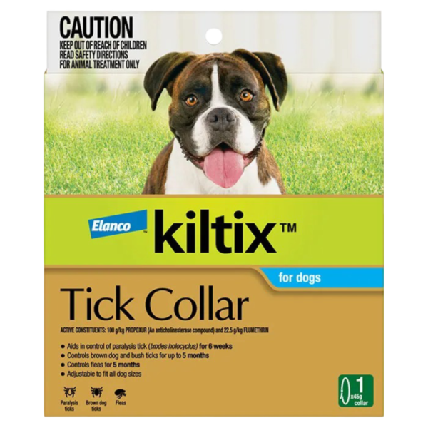 Kiltix Tick And Flea Collar for Dogs – One Size