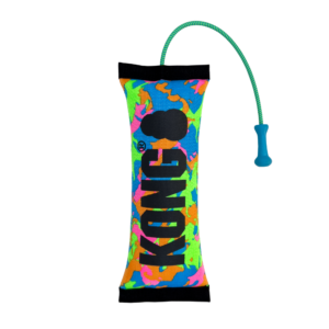 KONG Bunji Hi Viz Bumper Fetch Dog Toy - Medium