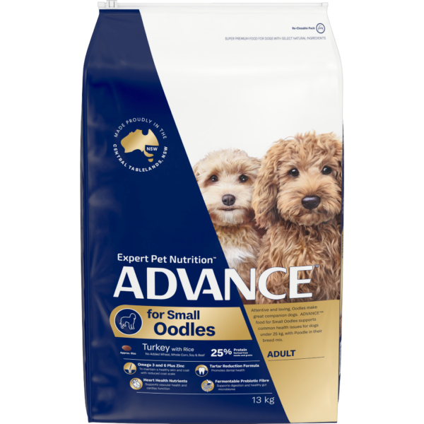 Advance Small Oodles Dry Dog Food Turkey With Rice