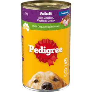Pedigree Adult Wet Dog Food Chicken Rice Vegies Casserole - 12 x 1.2kg