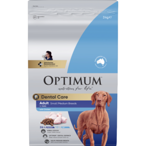 Optimum Dental Care with Chicken Adult Dry Dog Food - 3kg