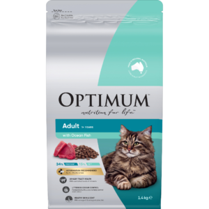 Optimum Ocean Fish Adult Dry Cat Food - 1.4kg