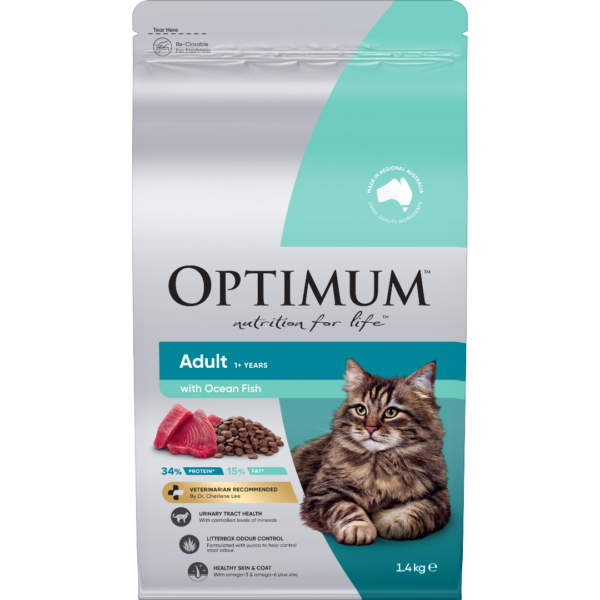 Optimum Ocean Fish Adult Dry Cat Food