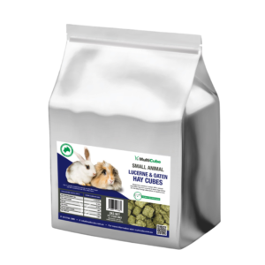 Multicube Oaten and Lucerne Small Animal Hay Cubes - 2kg