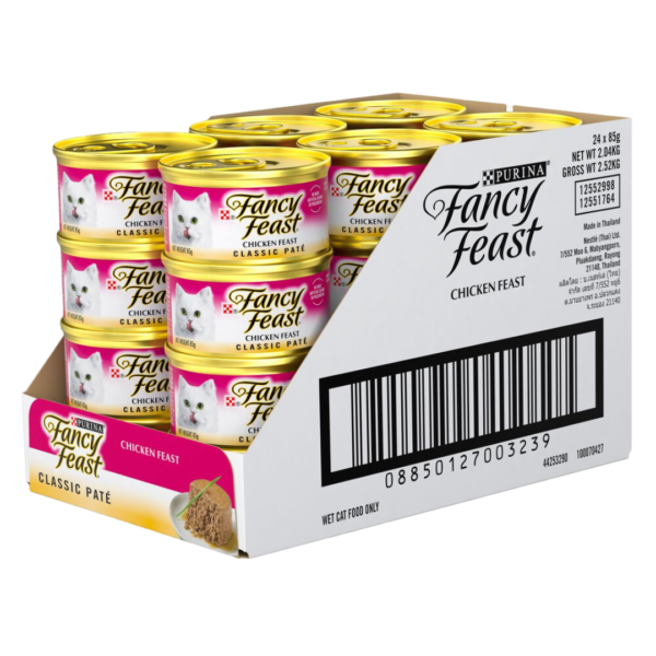 Fancy Feast Adult Classic Pate Chicken Feast Gourmet Wet Cat Food