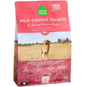 Open Farm Wild Salmon & Ancient Grain Adult Dry Dog Food - 10kg