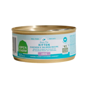 Open Farm Kitten Chicken And Salmon Pate Wet Cat Food - 80g