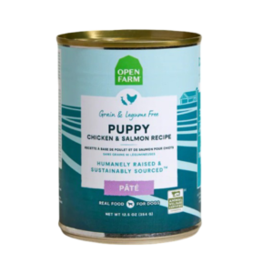 Open Farm Chicken & Salmon Pate Puppy Wet Dog Food - 354g