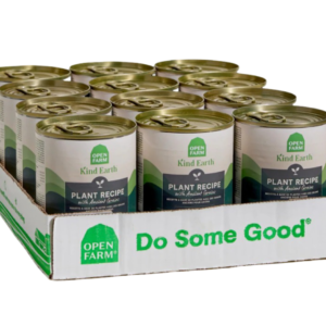 Open Farm Kind Earth Plant Recipe Pate Adult Wet Dog Food Cans - 12 x 354g