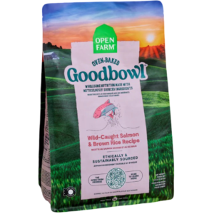 Open Farm Goodbowl Oven Baked Salmon & Brown Rice Adult Dry Dog Food - 10kg