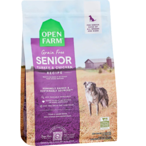 Open Farm Chicken & Turkey Grain Free Senior Dry Dog Food - 10kg
