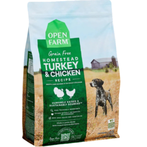 Open Farm Homestead Turkey & Chicken Grain Free All Lifestages Dry Dog Food - 10kg