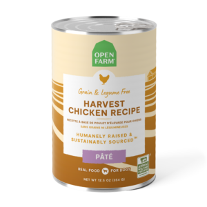 Open Farm Harvest Chicken Pate Grain Free Adult Wet Dog Food - 354g