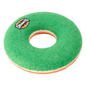 Paws For Life Chewbites Tennis Rubber Ring Dog Fetch Toy - One Size