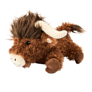 Paws For Life Highland Cow Plush Dog Toy - One Size