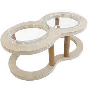 Paws For Life Wooden Pet Feeder - One Size