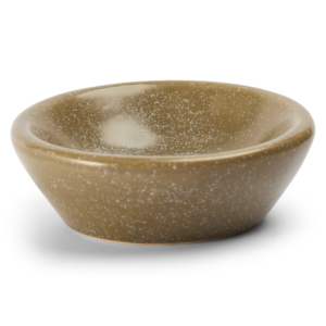 Paws For Life Ergonomic Ceramic Pet Bowl Grey - 195ml