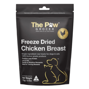 The Paw Grocer Freeze Dried Chicken Breast Dog and Cat Treats - 72g