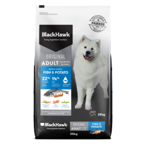 Black Hawk Fish & Potato Adult Dry Dog Food - 20kg