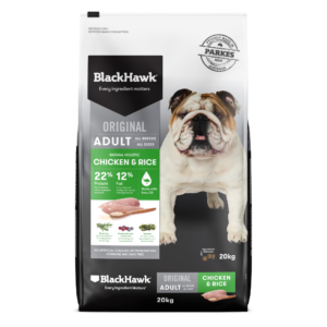 Black Hawk Chicken & Rice Adult Dry Dog Food - 20kg