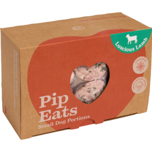 Pip Eats Luscious Lamb Frozen Raw Adult Dog Food - 12 x 90g