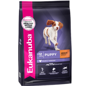 Eukanuba Medium Breed Puppy Dry Dog Food - 15kg