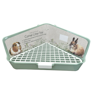 Nature Island Small Pet Corner Litter Tray Sage Green - Large