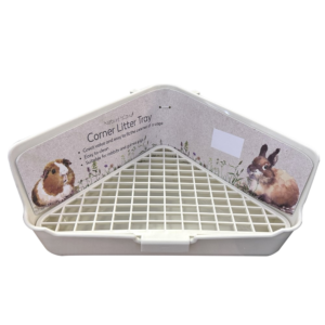 Nature Island Small Pet Corner Litter Tray Cloud White - Large