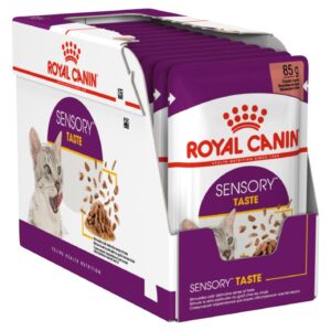 Royal Canin Sensory Taste Gravy Adult Wet Cat Food - 12 x 85g