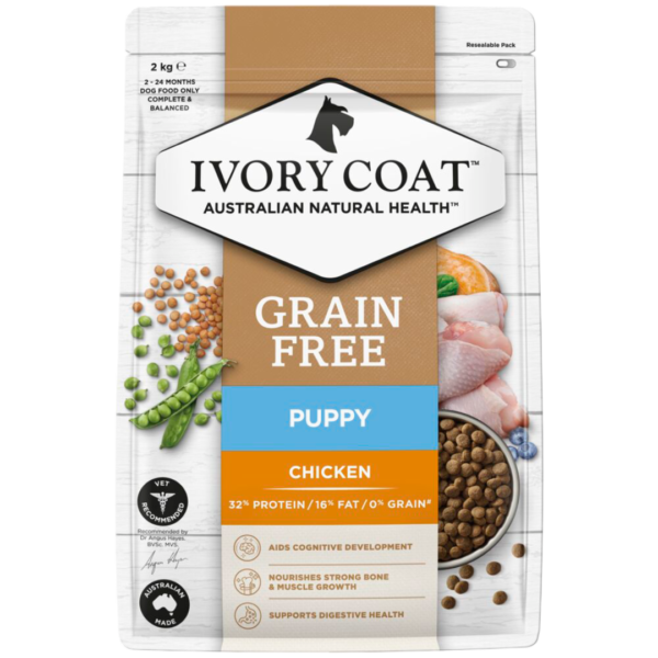 Ivory Coat Chicken Grain Free Puppy Dry Dog Food