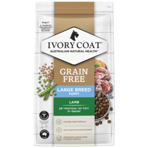Ivory Coat Lamb Large Breed Grain Free Puppy Dry Dog Food - 13kg