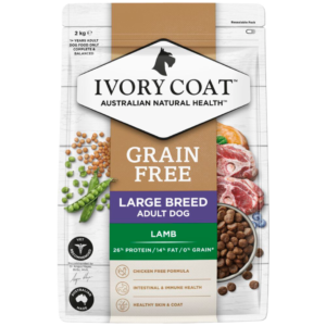 Ivory Coat Lamb Large Breed Grain Free Adult Dry Dog Food - 13kg