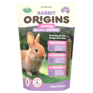 Vetafarm Origins Junior Rabbit Pellet Food - 1.5kg
