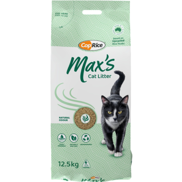 Coprice Max’s Rice Hull Cat & Small Pet Litter