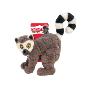 KONG Scampers Lemur Plush Dog Toy - Medium