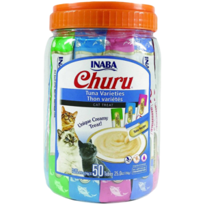 Inaba Churu Tuna Varieties Lickable Cat Treats - 50 x 14g