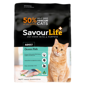Savourlife Ocean Fish Adult Dry Cat Food - 4kg